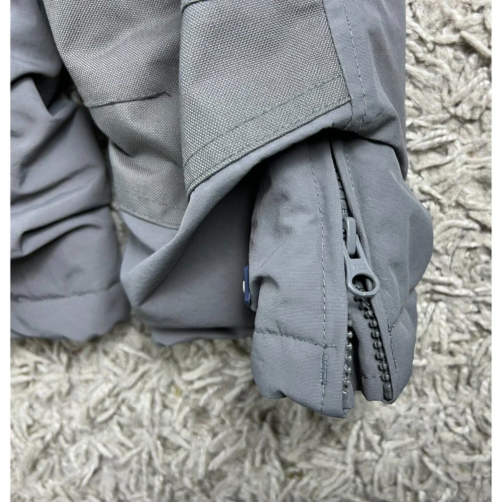 Lands' End Toddler Squall Gray Winter Ski Pants Snow Bibs Sled Overall  Size 2T
